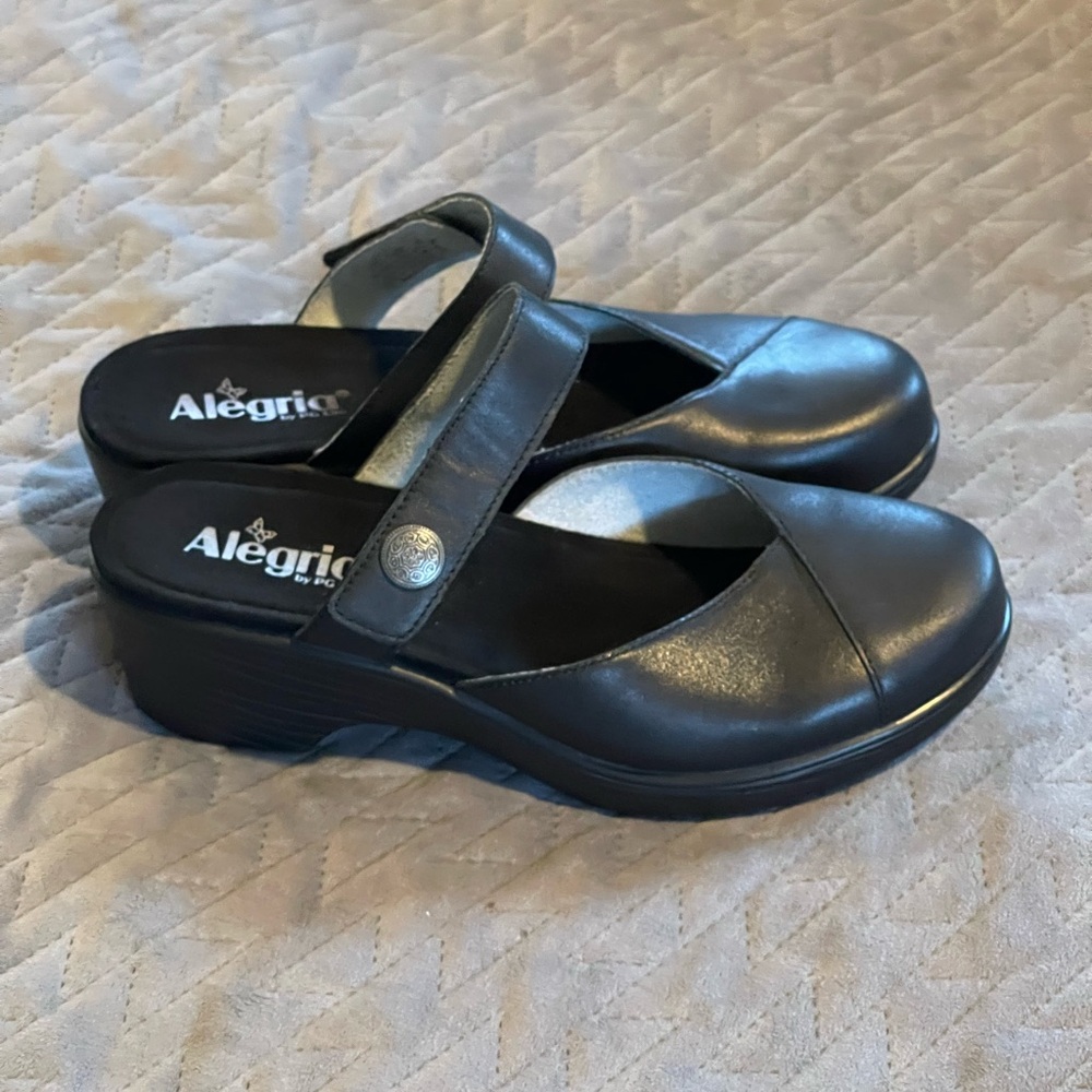 Alegria shoes‎ womens size 40 9.5-10 NWOB black